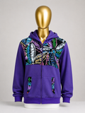 Purple Afro Hoodie